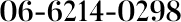 06-6214-0298